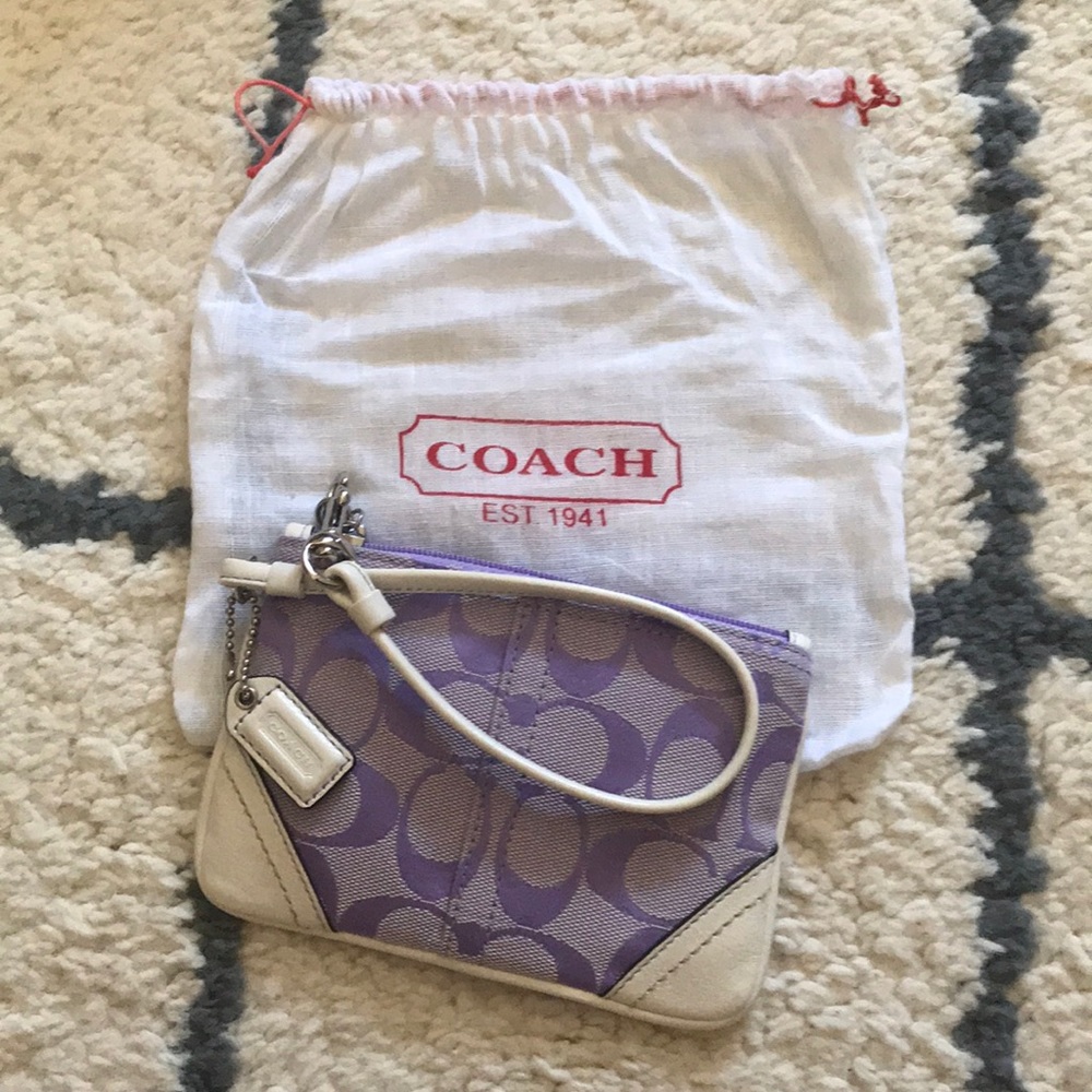 Coach wristlet